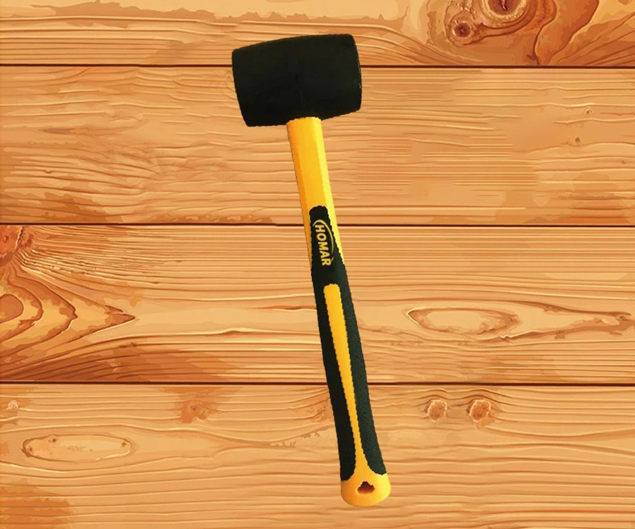 HM 021-10 black Rubber Hammer 
