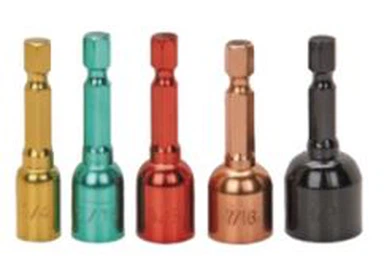 5pieces Color-coded Nut Setter Set