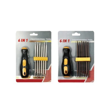 6 in 1 Magnetic Hand Tool Screwdriver