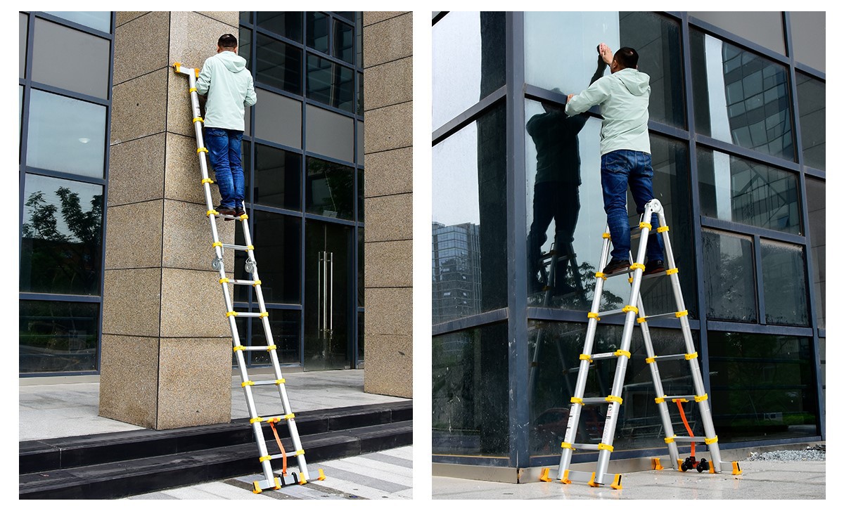 1telescopic extension ladder Outdoor scene chart 1telescopic extension ladder Outdoor scene chart